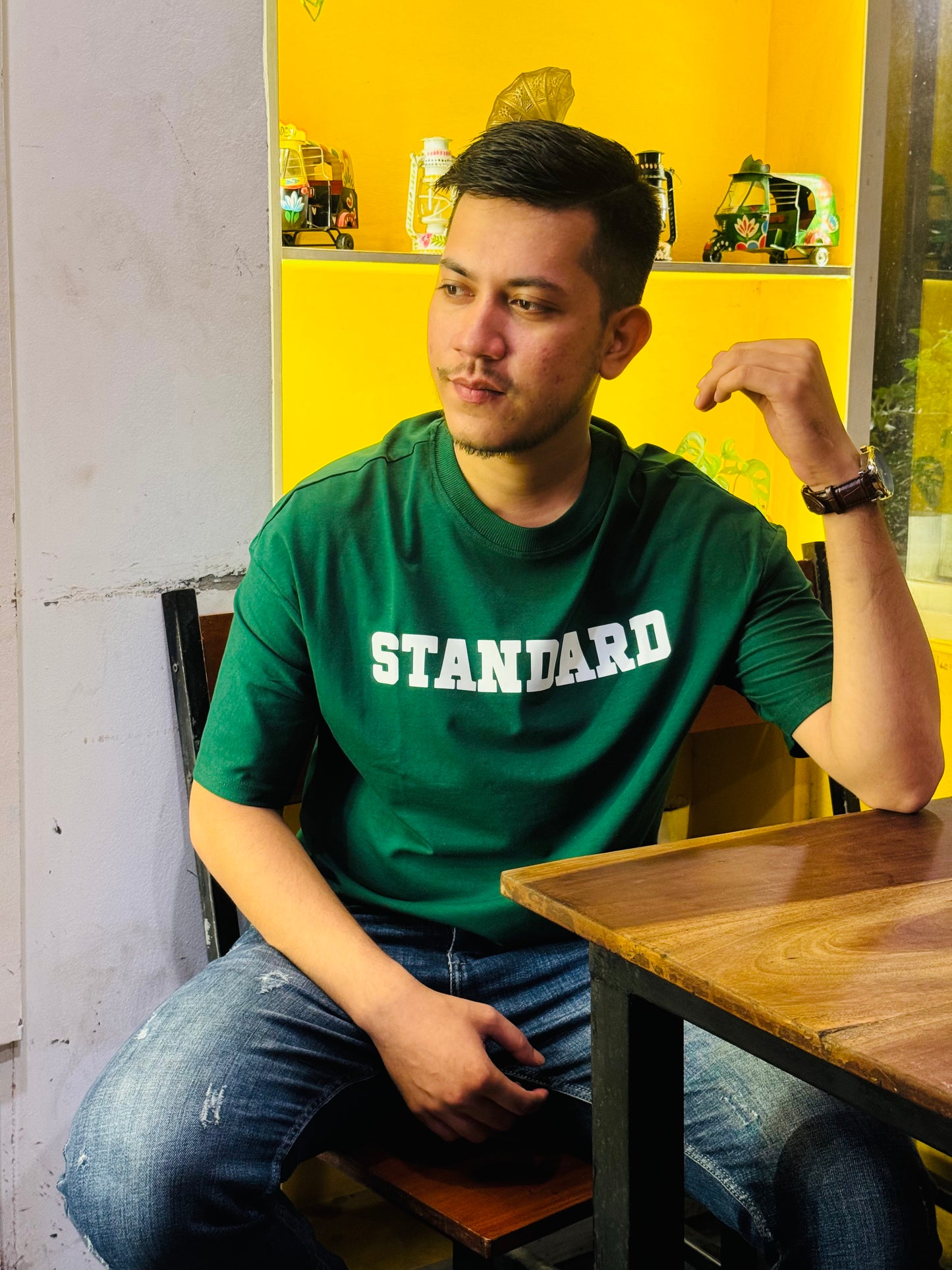 Standard - Drop Shoulder Print T-Shirt