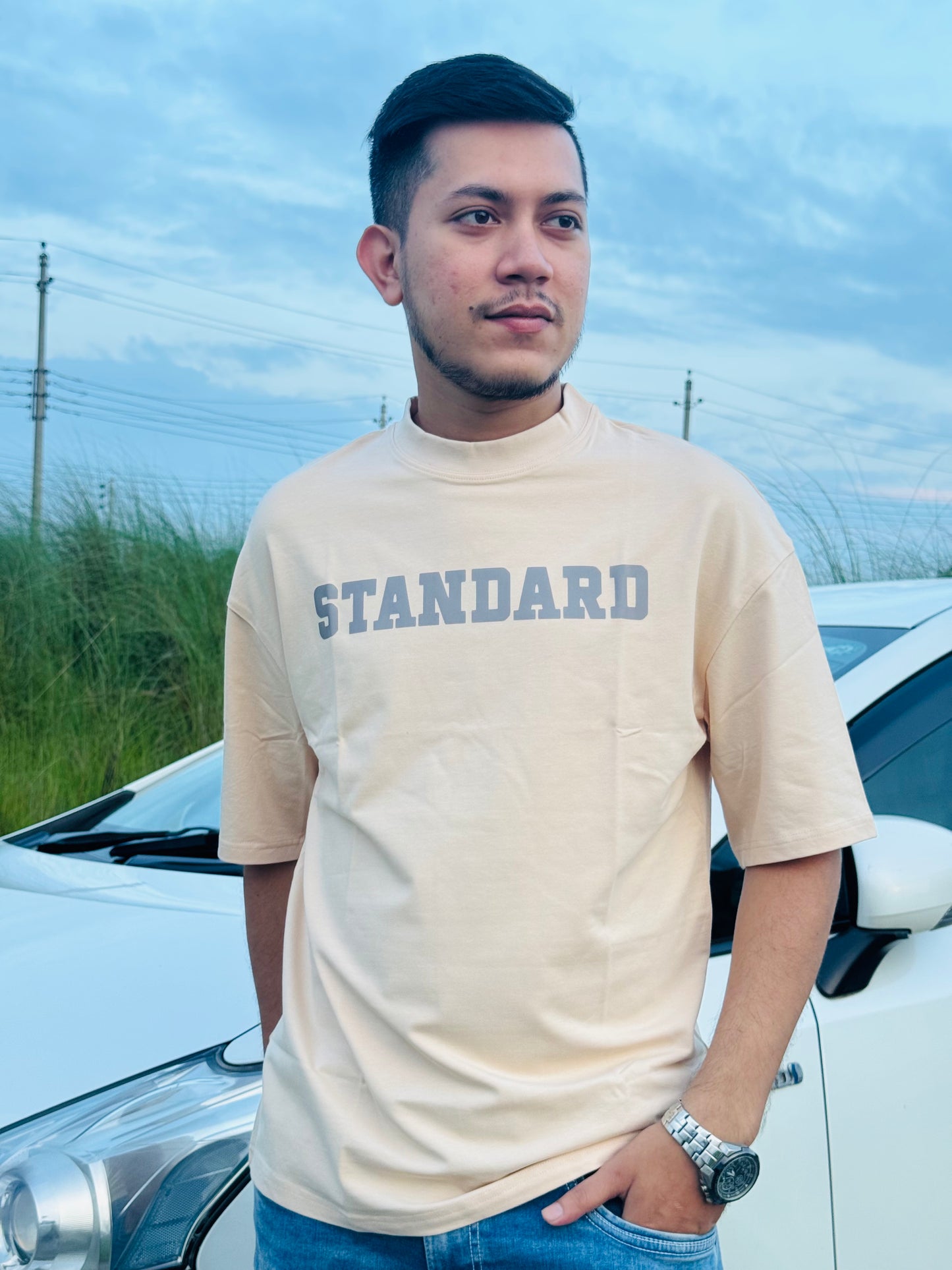 Standard - Drop Shoulder Print T-Shirt